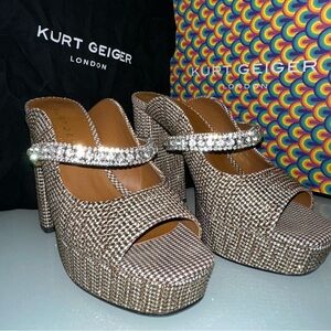 Kurt Geiger Women's Platform Heels - Brown